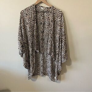 Amuse Society Cheetah Kimono/Duster